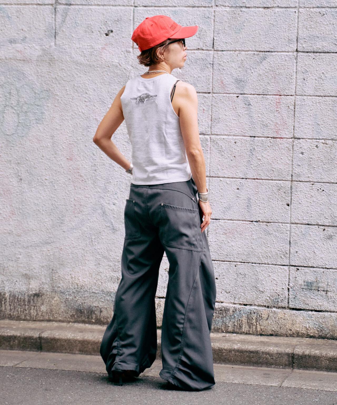 Knuth Marf(クヌースマーフ)tuck design denim pants