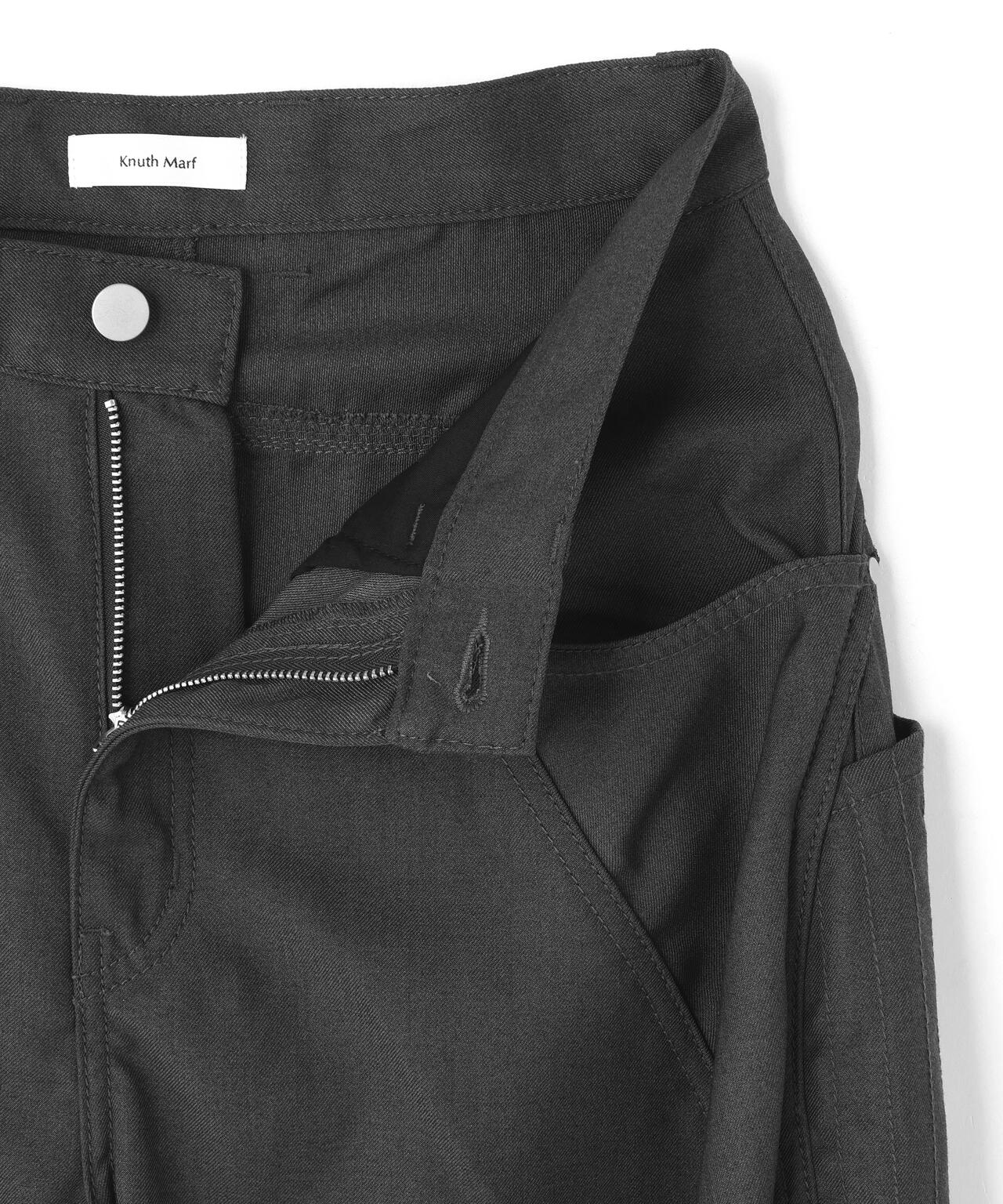 Knuth Marf(クヌースマーフ)tuck design denim pants