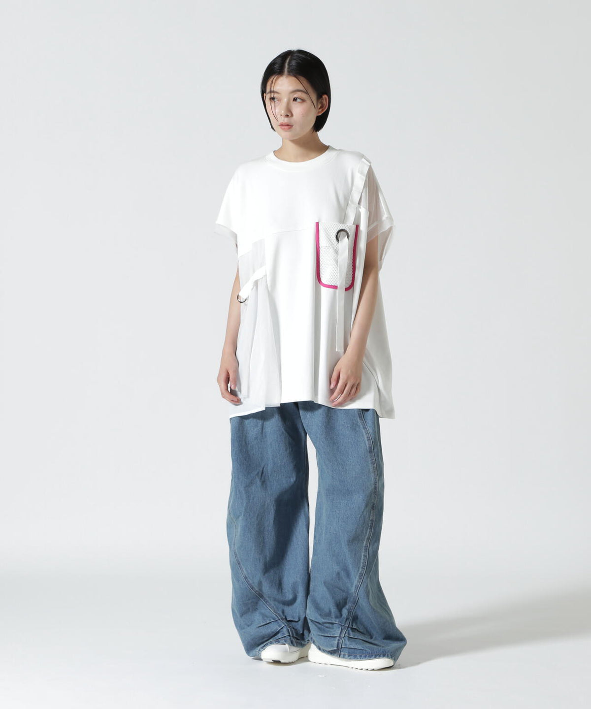 165cm B:73 W:57 H:83 着用サイズ:XS