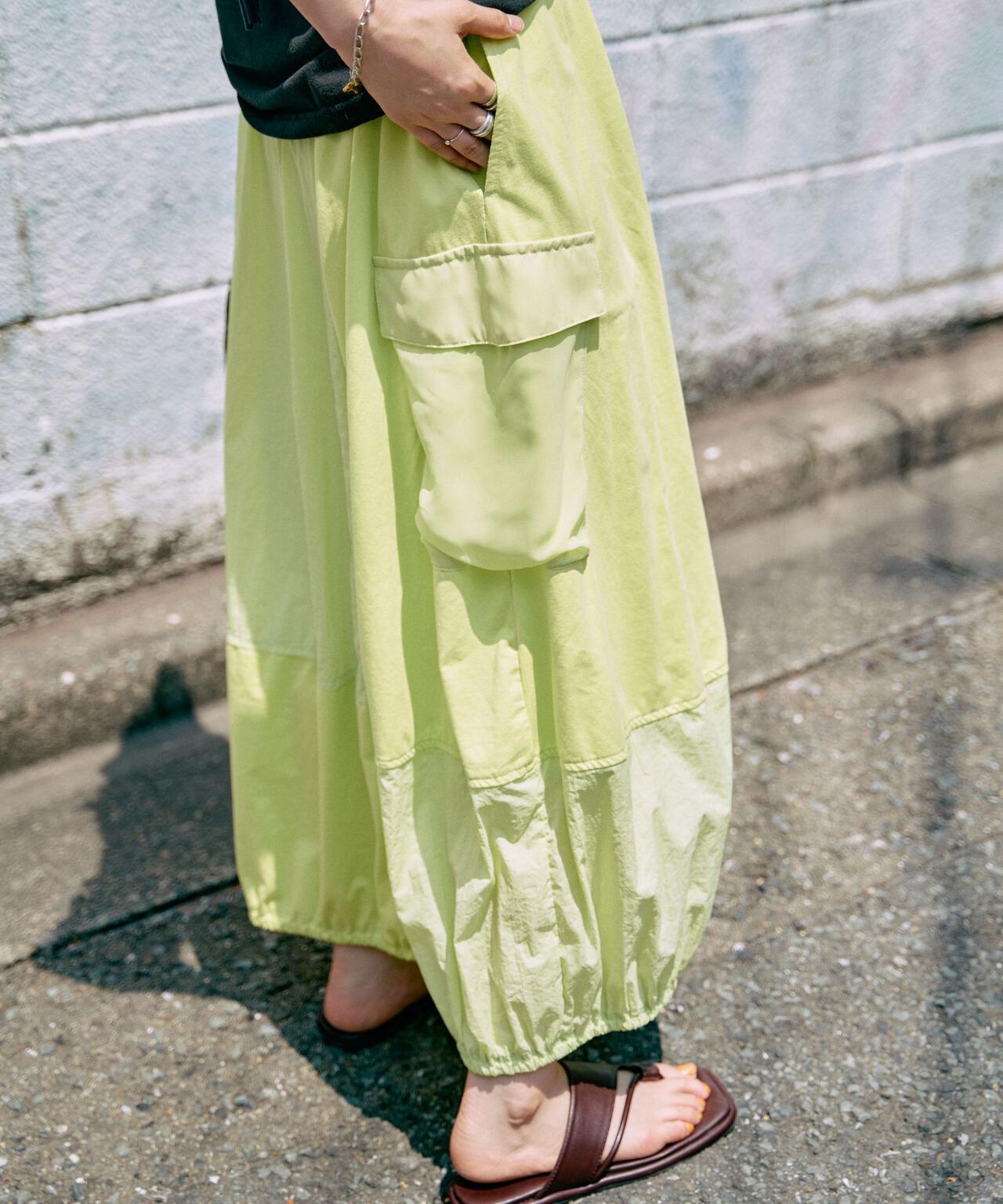 AULA AILA(アウラ アイラ)別注COCOON LAYERED SKIRT
