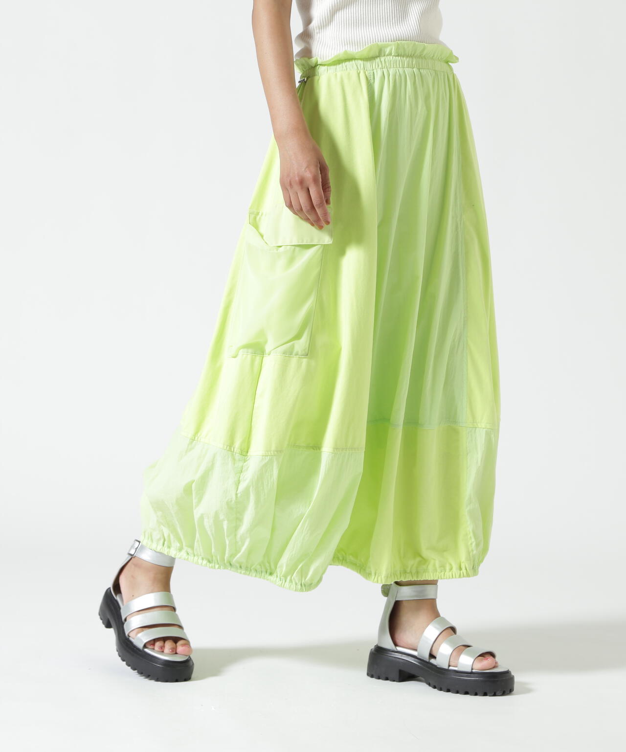AULA AILA(アウラ アイラ)別注COCOON LAYERED SKIRT
