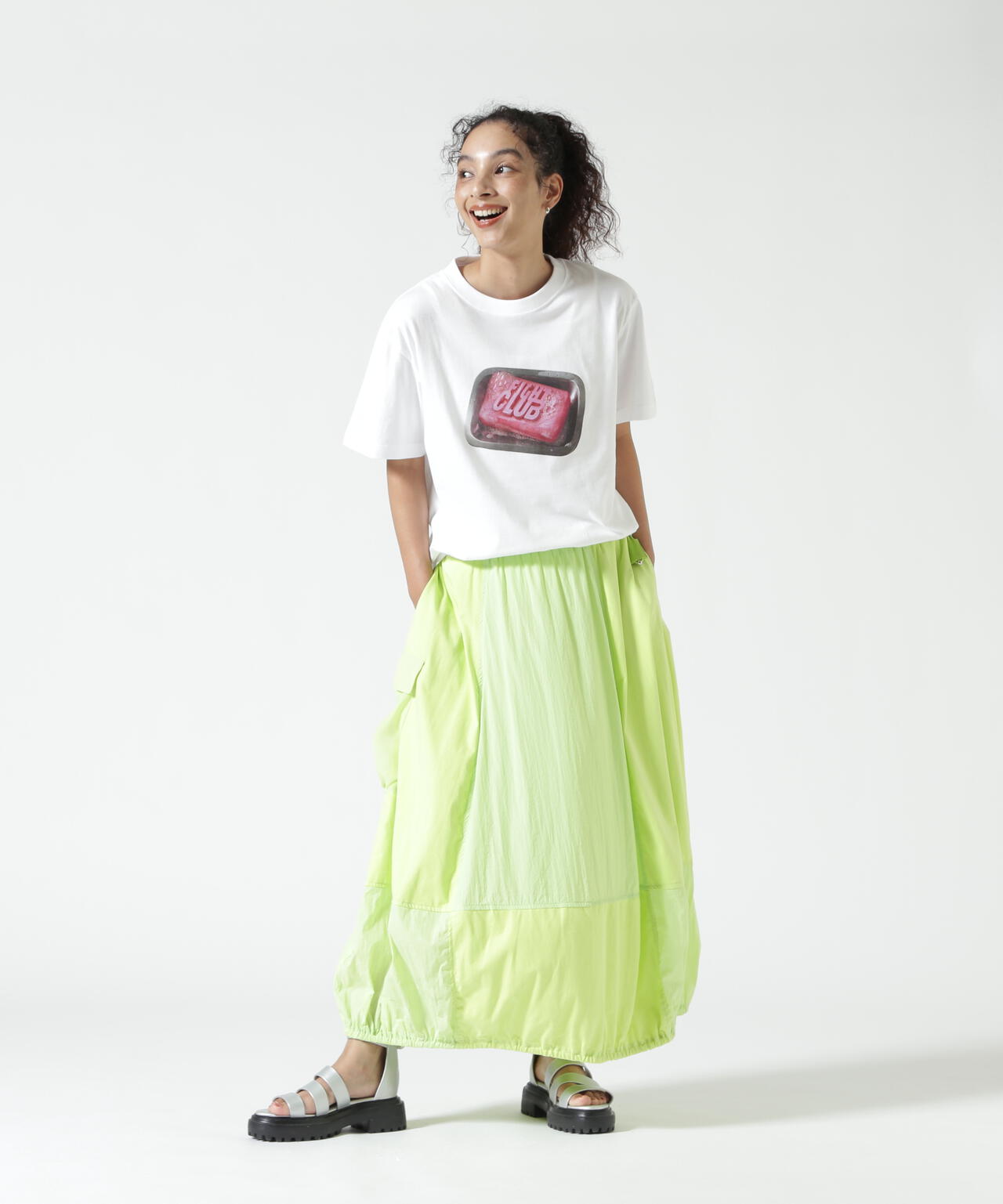 AULA AILA(アウラ アイラ)別注COCOON LAYERED SKIRT