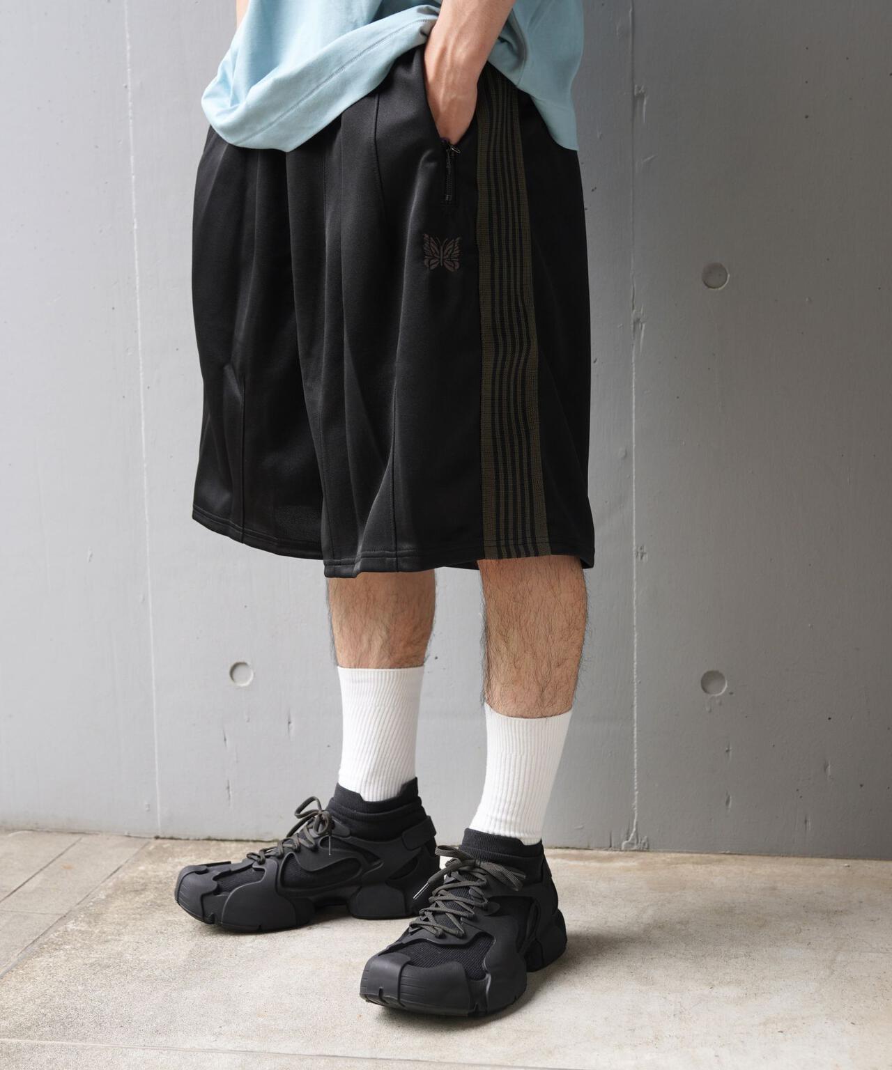 NEEDLES(ニードルズ) 【B'2nd EXCLUSIVE】 H.D. Track Short Pant - Poly Smooth