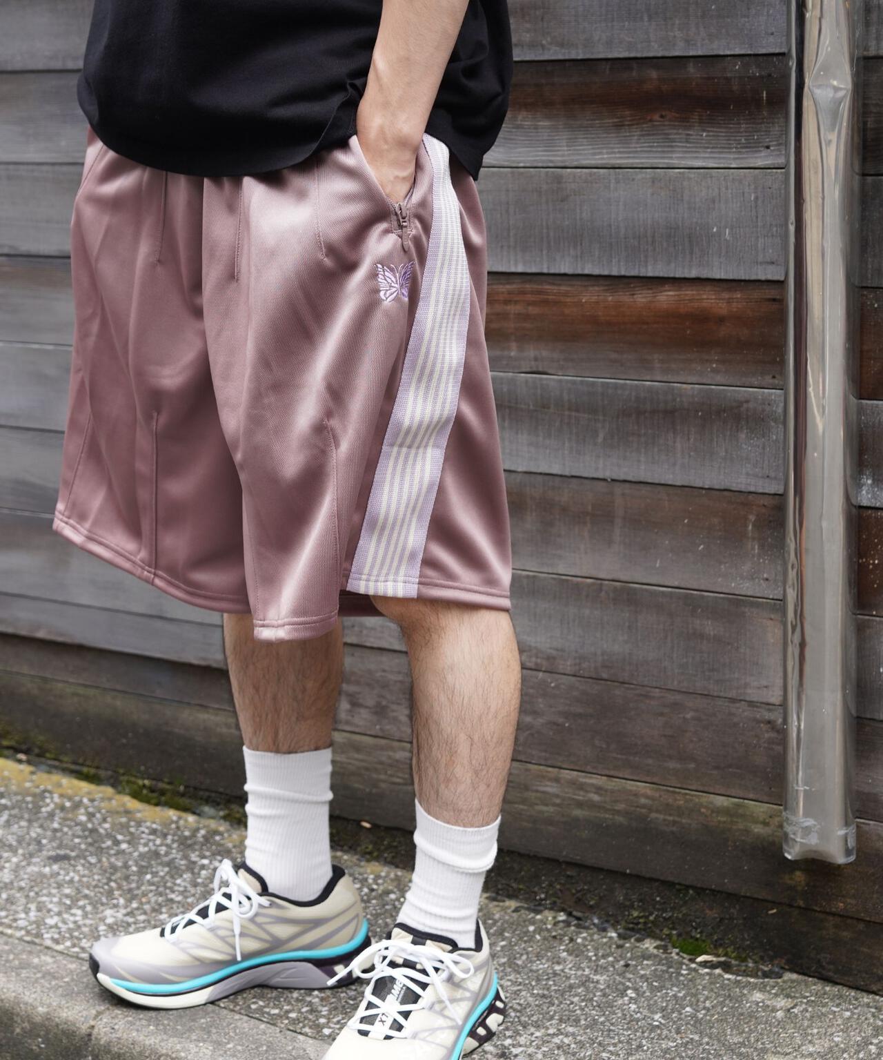 NEEDLES(ニードルズ) 【B'2nd EXCLUSIVE】 H.D. Track Short Pant - Poly Smooth