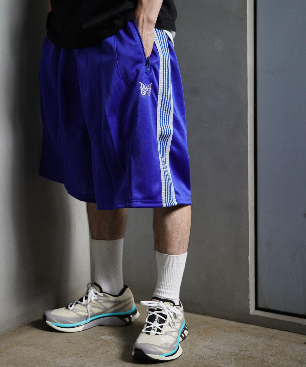 NEEDLES(ニードルズ) 【B'2nd EXCLUSIVE】 H.D. Track Short Pant - Poly Smooth