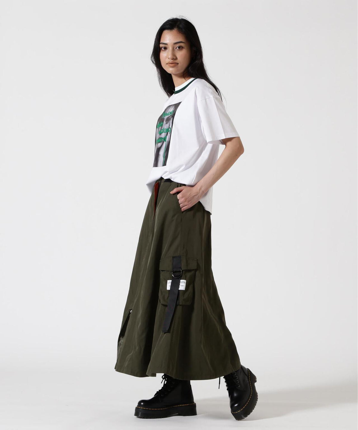 Risley(リズレー) 別注アシメリバーシブルスカート