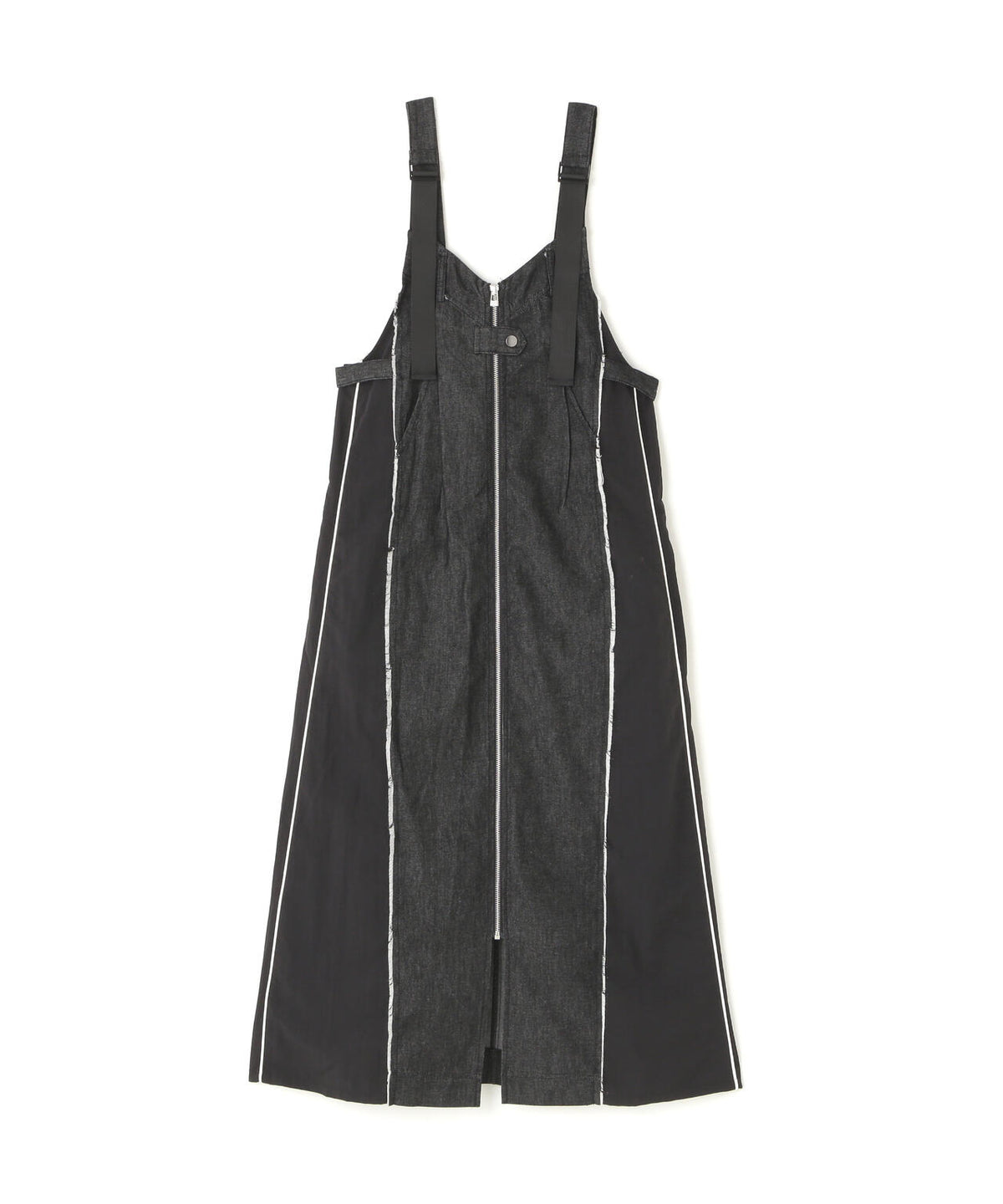 AULA AILA(アウラ アイラ)別注TAFFETA COMBINATION JUMPER SKIRT/ジャンパースカート