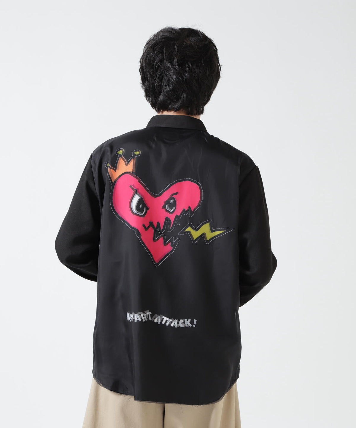 TRIPPY ART(トリッピーアート)CROWN HEART 3D SHIRTS