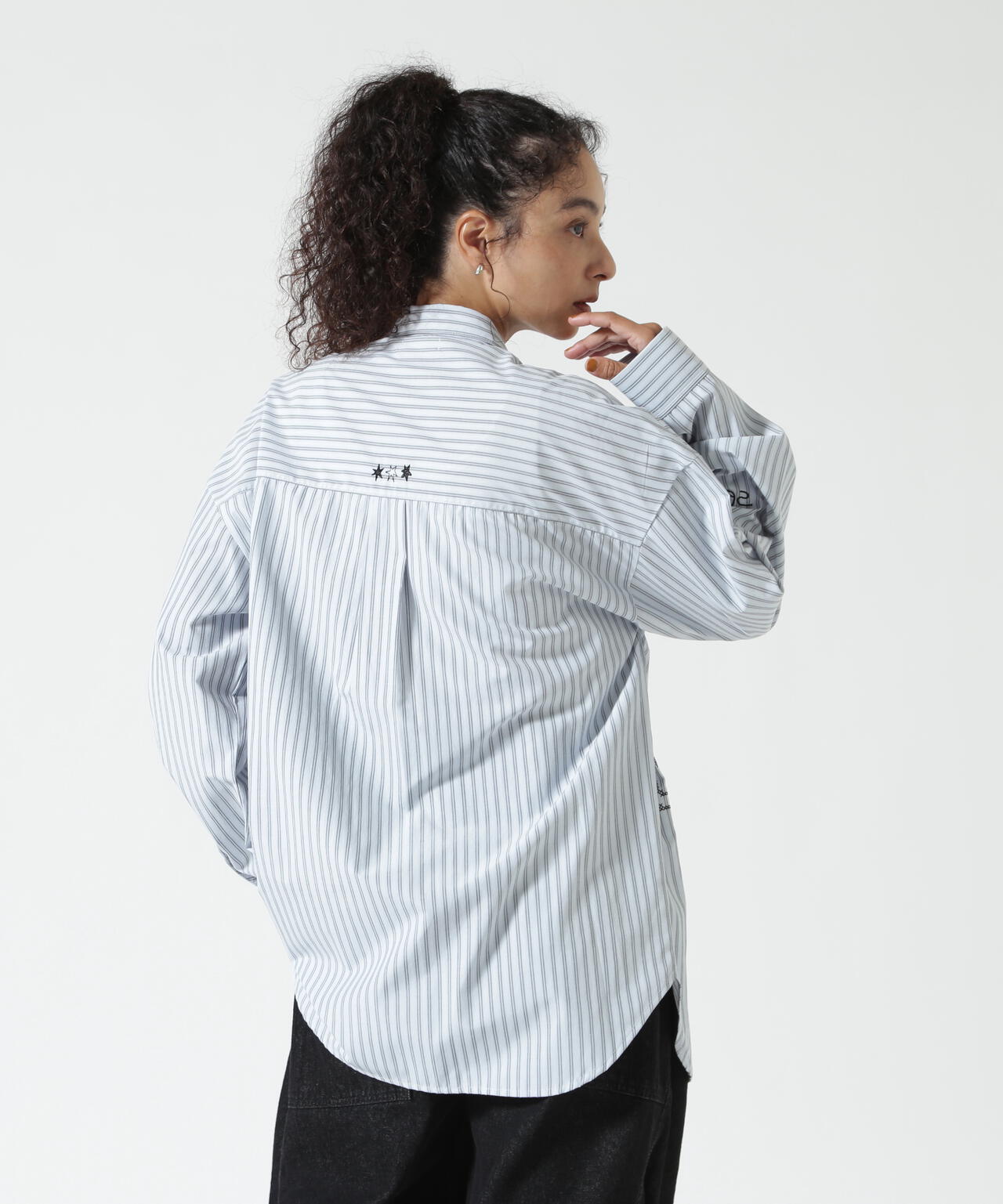 Knuth Marf(クヌースマーフ)embroidered shirt(unisex)