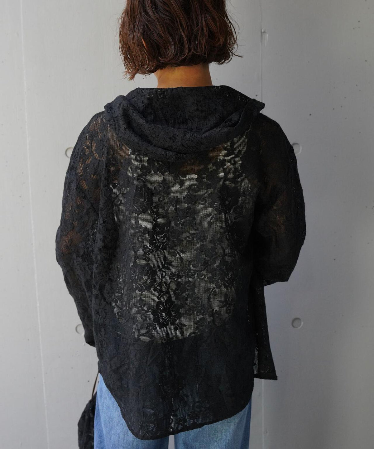 YENN(イエン)PORTABLE LACE HOODIE