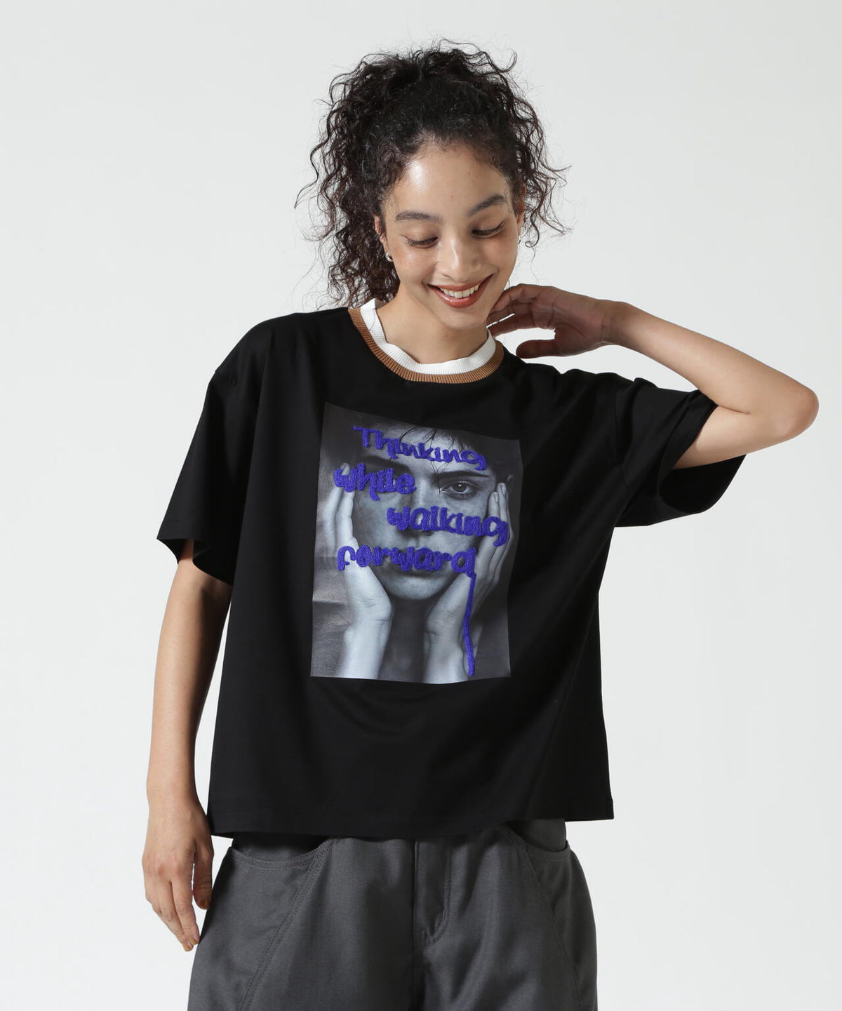 EN'DAY(エンデイ)FACE Tシャツ