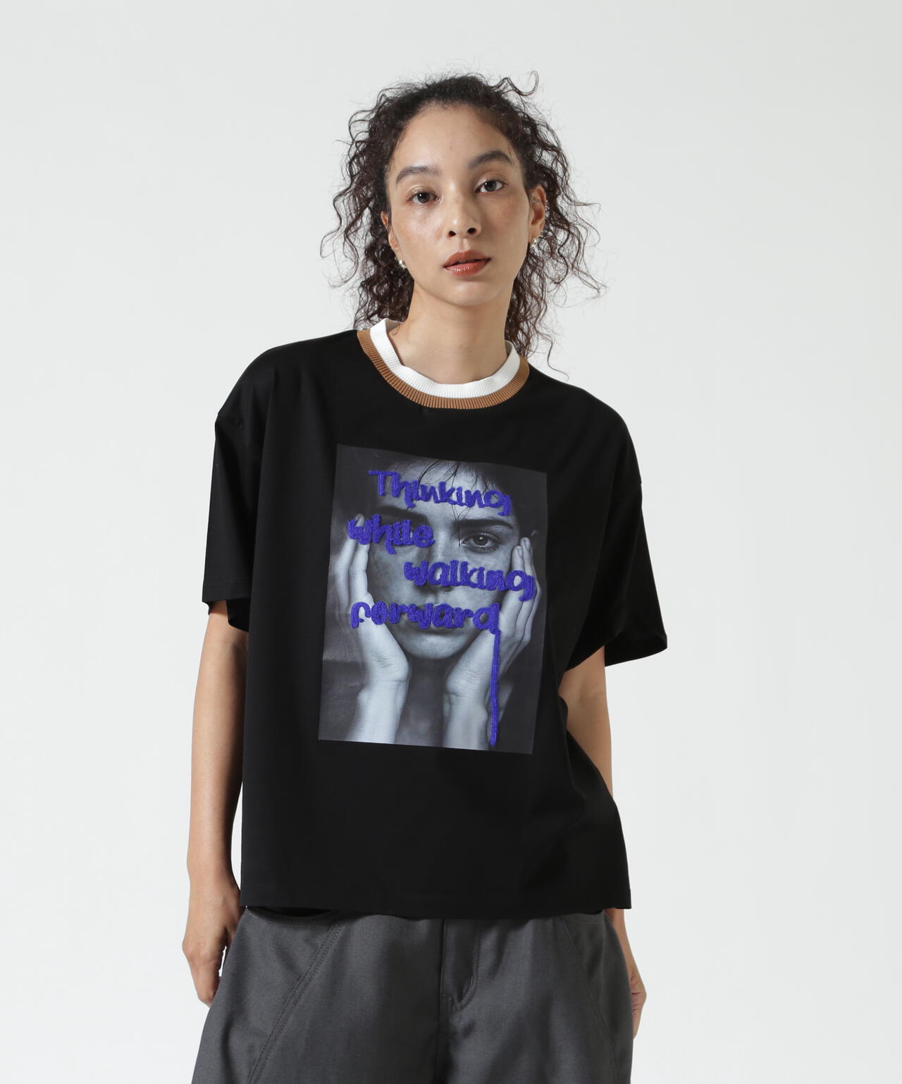 EN'DAY(エンデイ)FACE Tシャツ