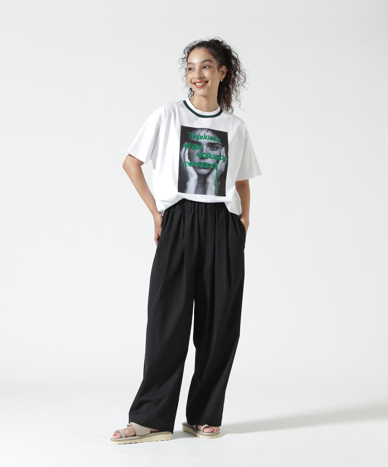 EN'DAY(エンデイ)FACE Tシャツ