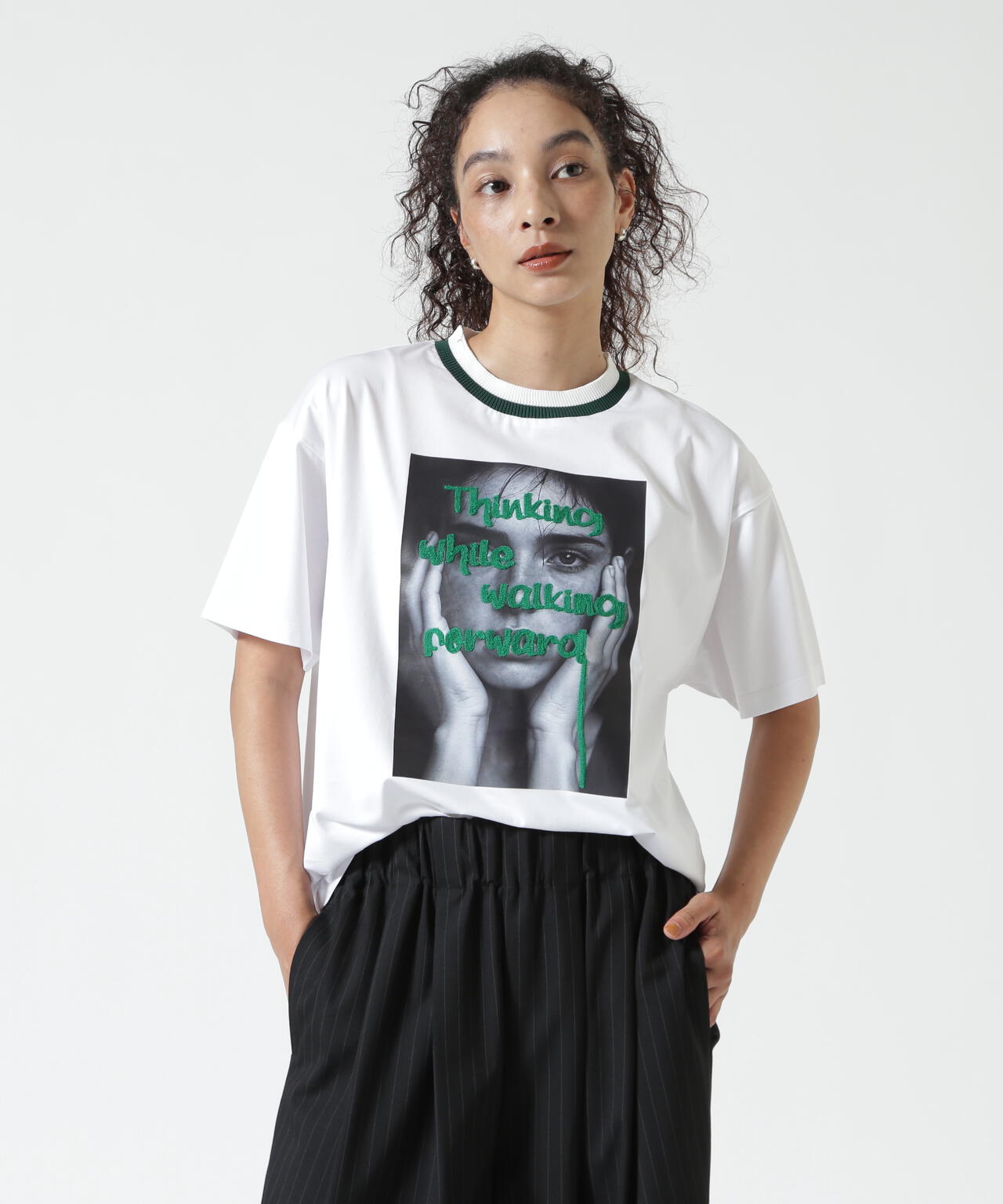 EN'DAY(エンデイ)FACE Tシャツ