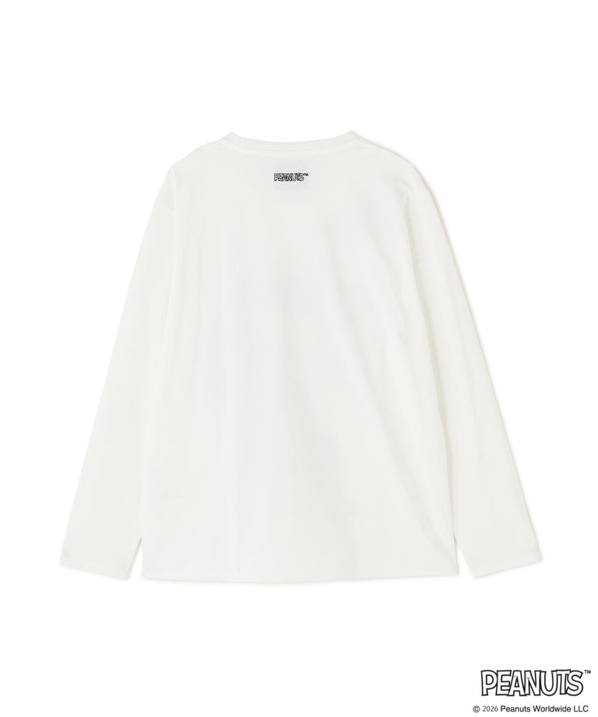 TRIPPY ART(トリッピーアート) MONOTONE SNOOPY 3D L/S TEE