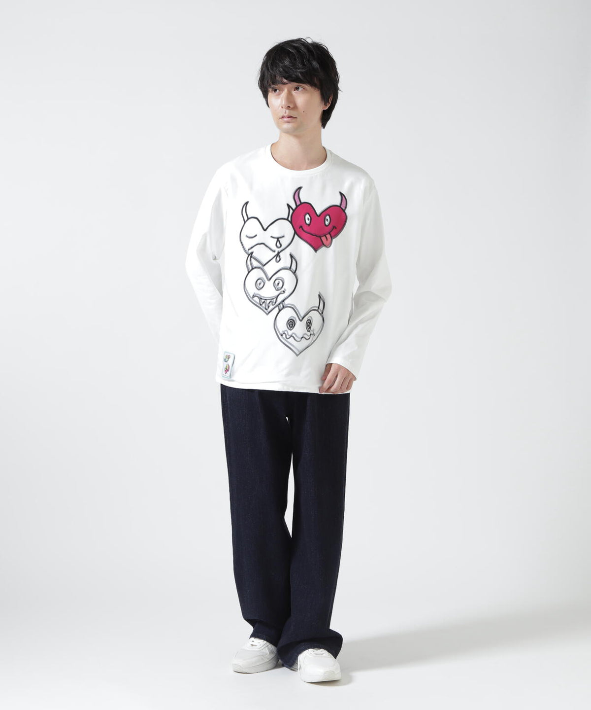 TRIPPY ART(トリッピーアート)ONI HERTS 3D L/S TEE