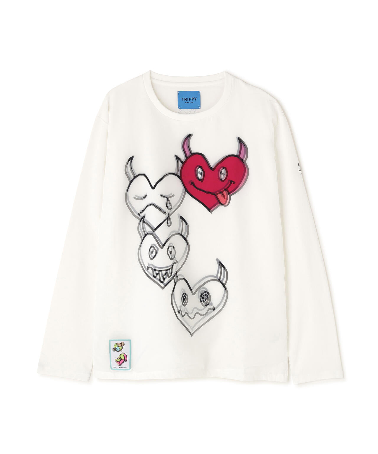 TRIPPY ART(トリッピーアート)ONI HERTS 3D L/S TEE