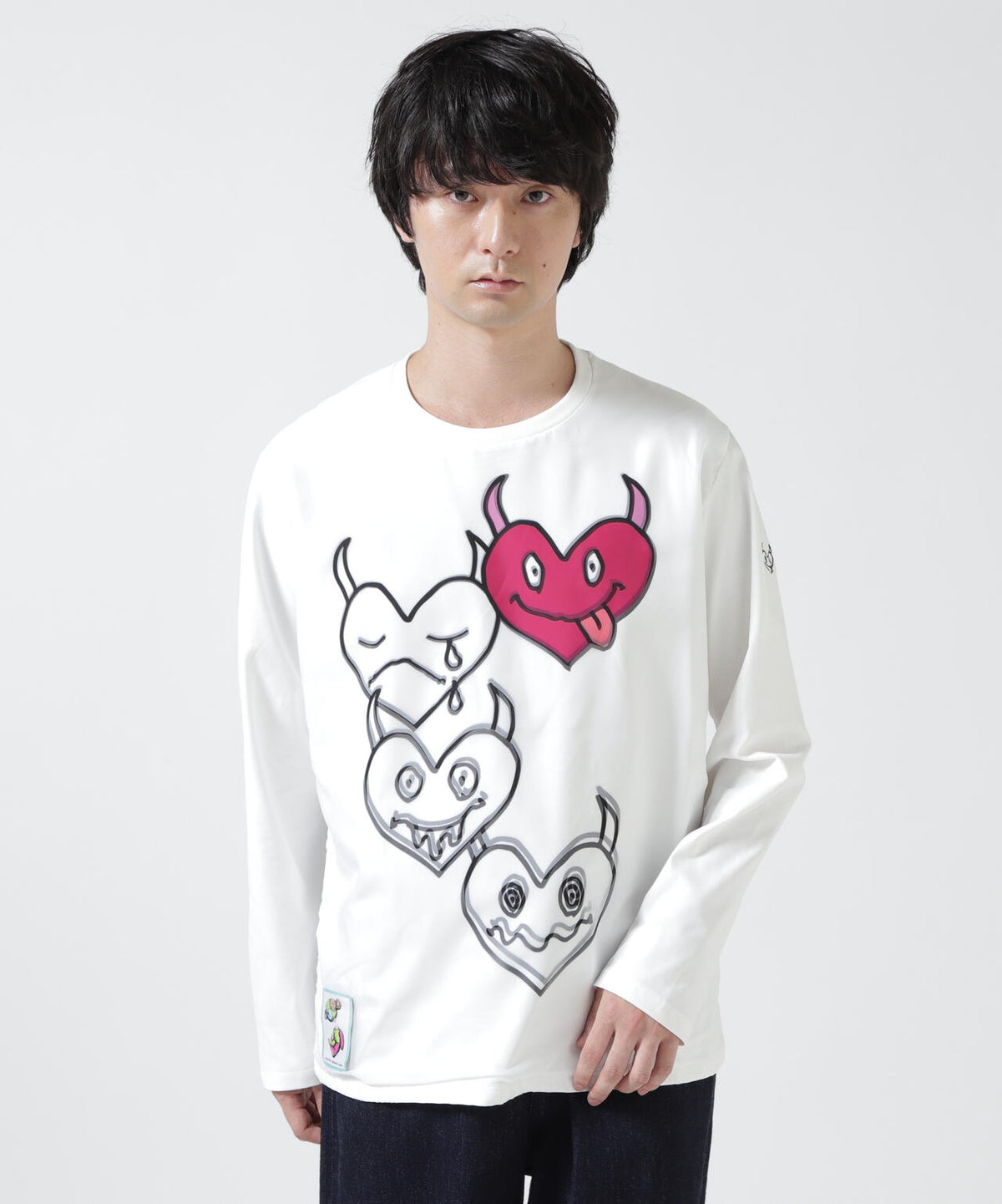 TRIPPY ART(トリッピーアート)ONI HERTS 3D L/S TEE