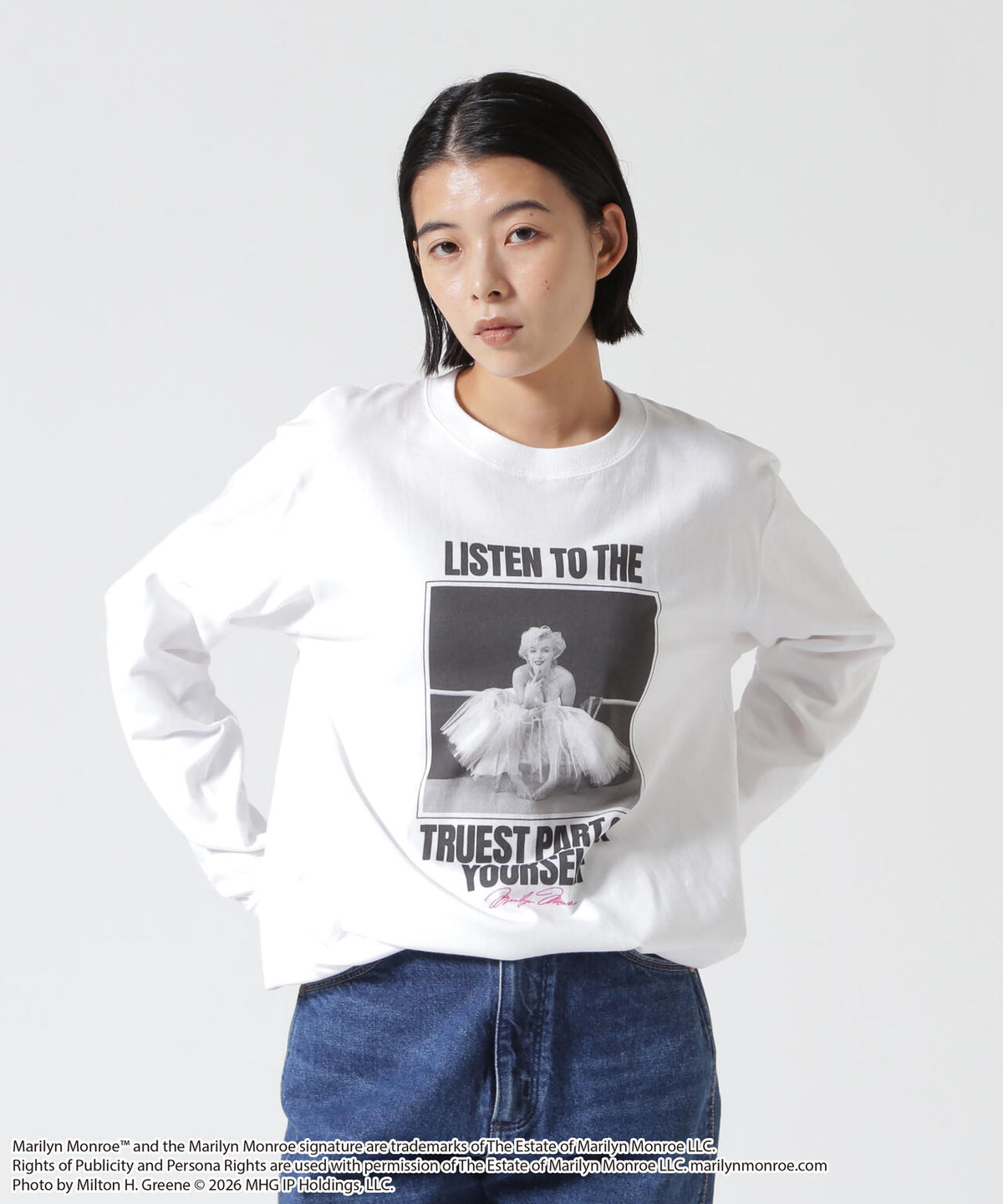 GOOD ROCK SPEED (グッドロックスピード) Marilyn Monroe LONG Tシャツ