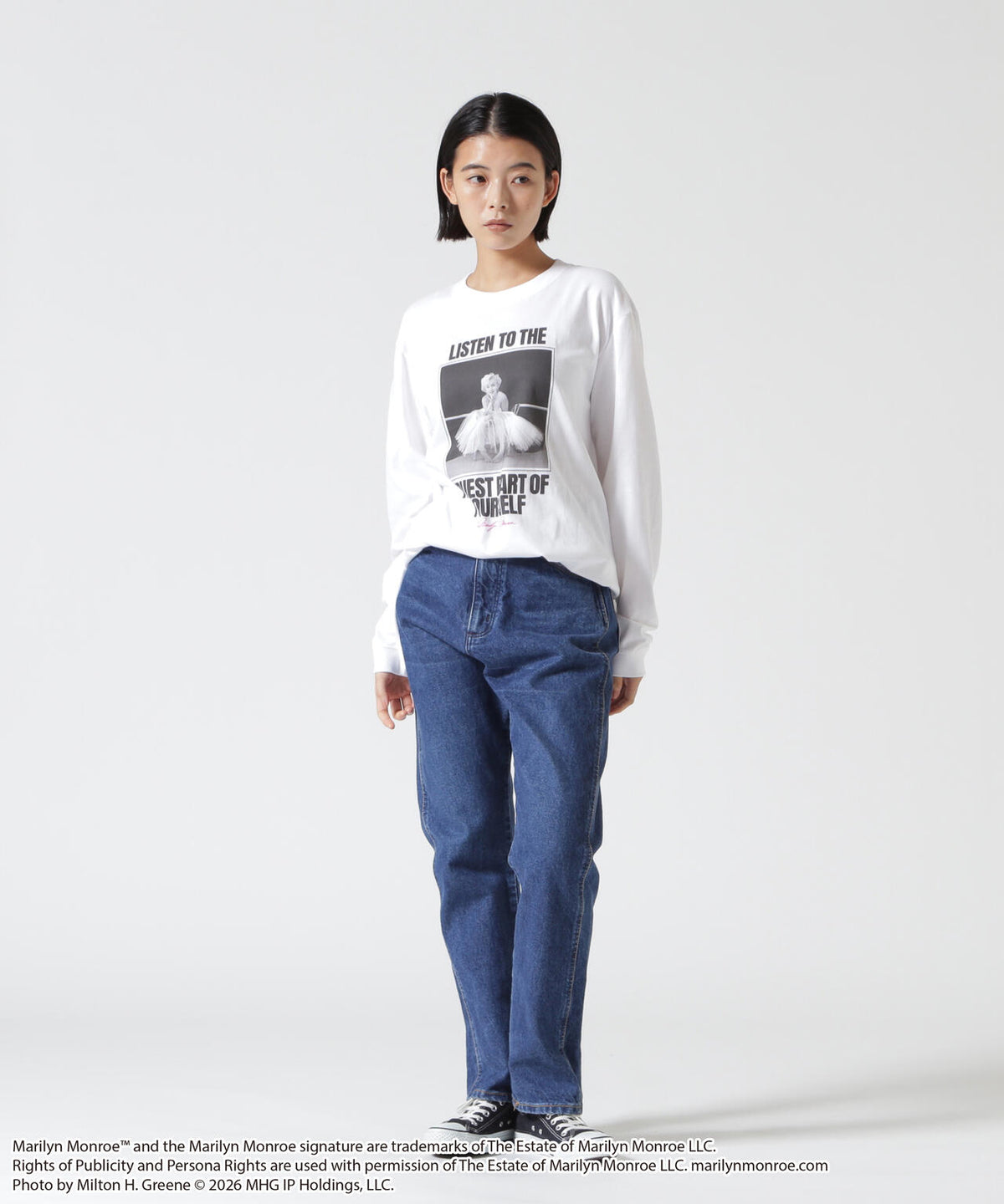 GOOD ROCK SPEED (グッドロックスピード) Marilyn Monroe LONG Tシャツ