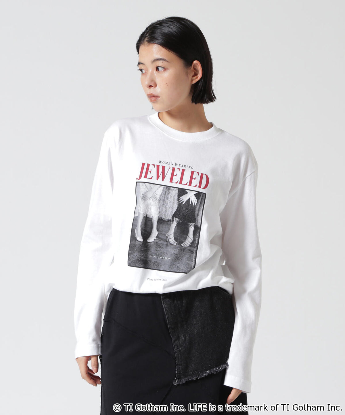GOOD ROCK SPEED (グッドロックスピード)“JEWELED” PHOTO LONG SLEEVE T-SHIRT
