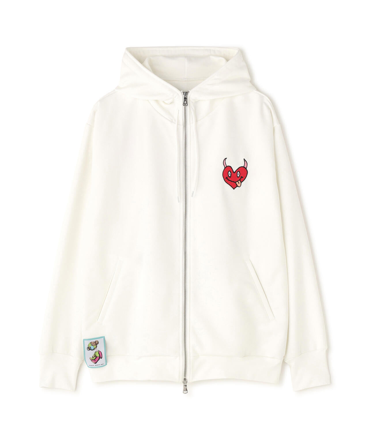 TRIPPY ART(トリッピーアート)ONI HERTS 3D ZIP SWEAT PARKA