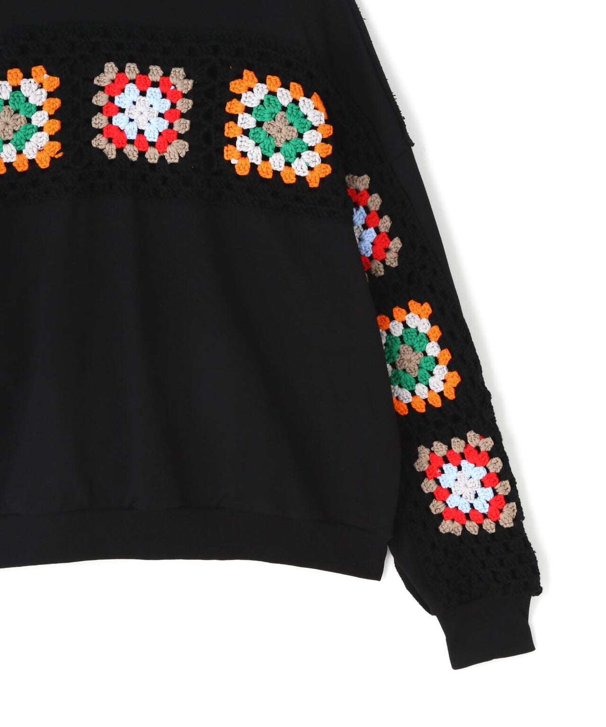 DISCOVERED(ディスカバード)別注CROCHET SLEEVE PARKA