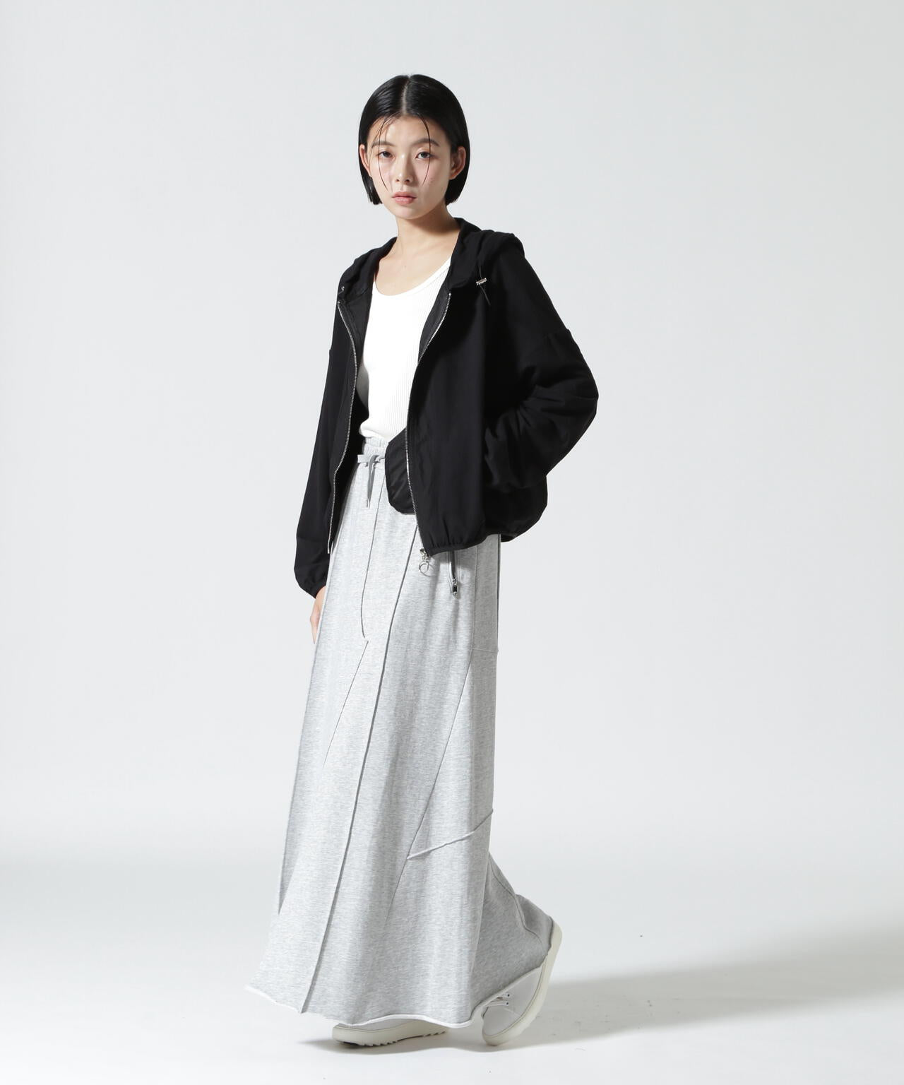 DROIT BELLO(ドロイトベロ)バルーンスリーブフーディ