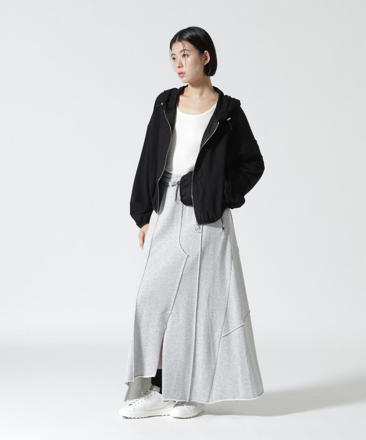 DROIT BELLO(ドロイトベロ)バルーンスリーブフーディ