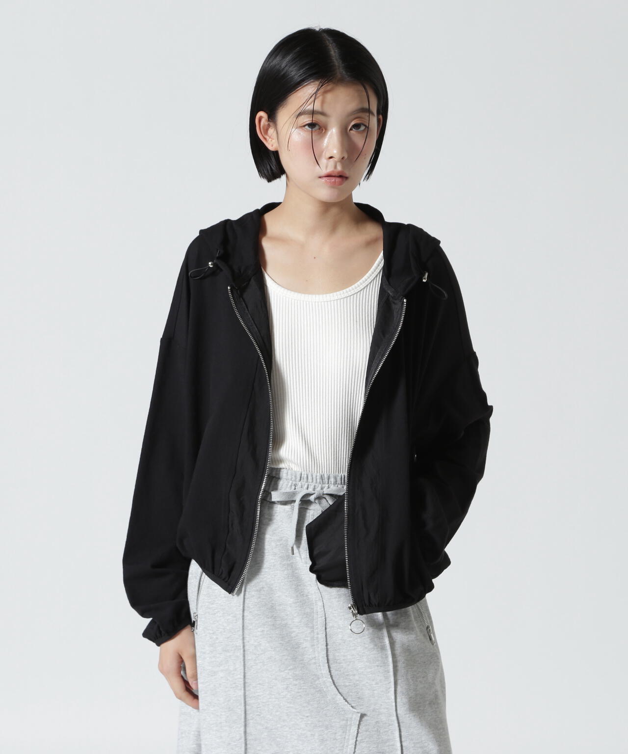 DROIT BELLO(ドロイトベロ)バルーンスリーブフーディ
