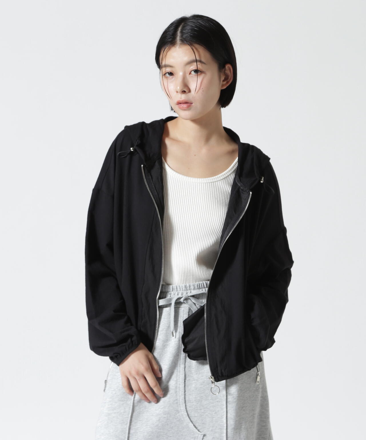 DROIT BELLO(ドロイトベロ)バルーンスリーブフーディ