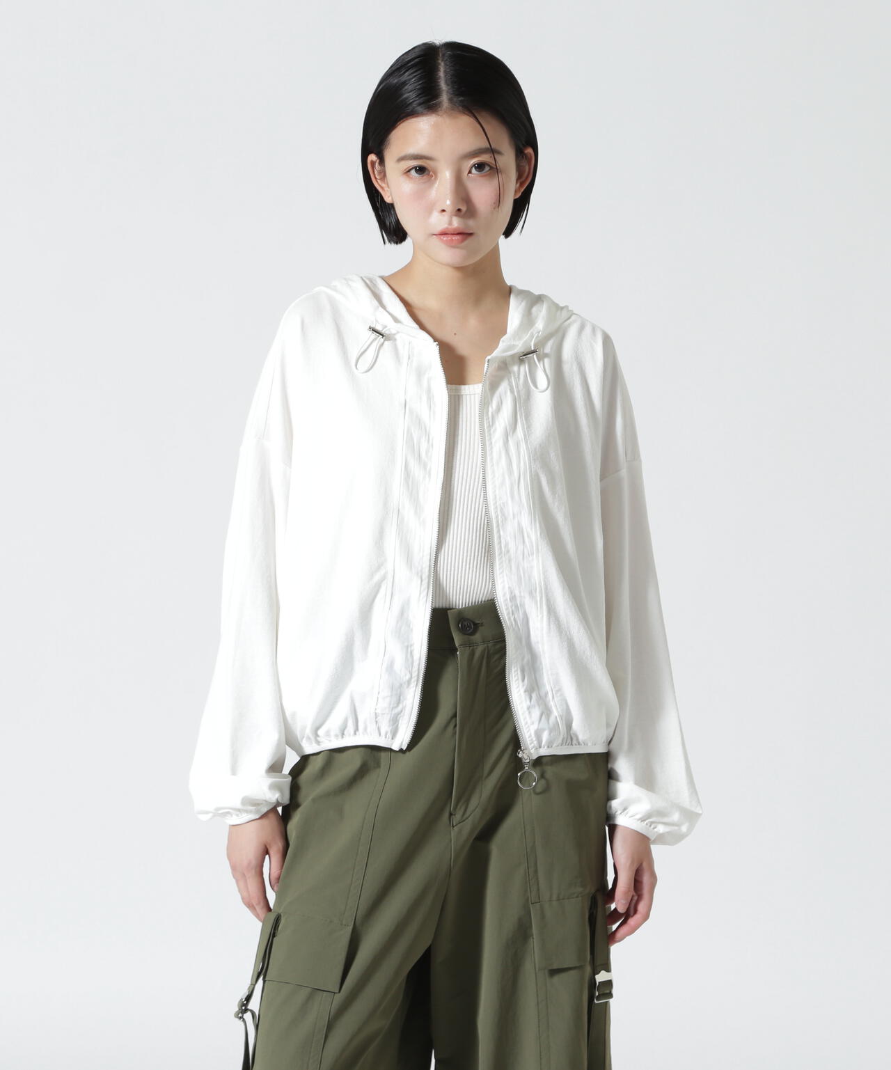 DROIT BELLO(ドロイトベロ)バルーンスリーブフーディ