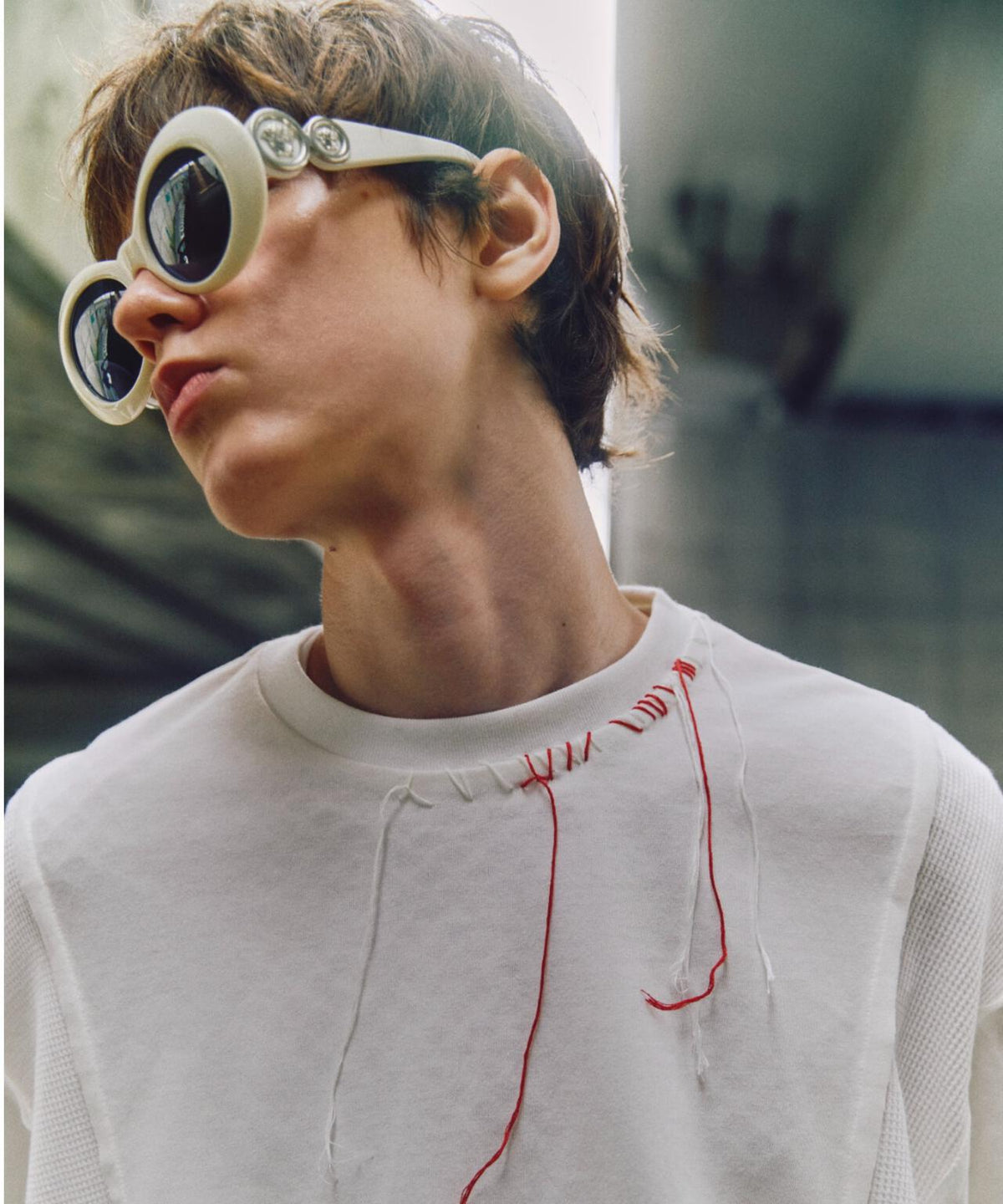 DISCOVERED(ディスカバード) 別注SWITCHING LOOPING WIDE TEE