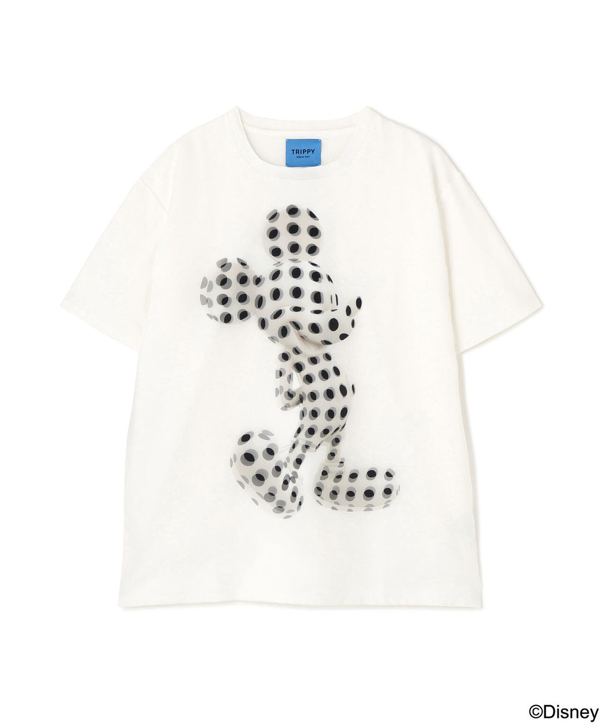 TRIPPY ART(トリッピーアート) DOT MICKEY 3D TEE