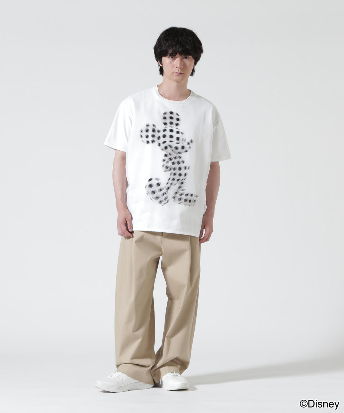 TRIPPY ART(トリッピーアート) DOT MICKEY 3D TEE