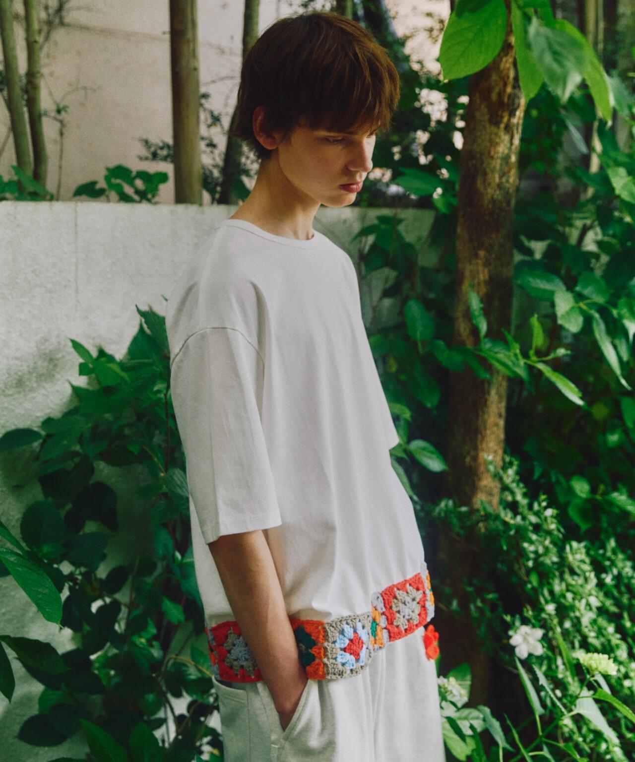 DISCOVERED(ディスカバード)別注HEM CROCHET TEE