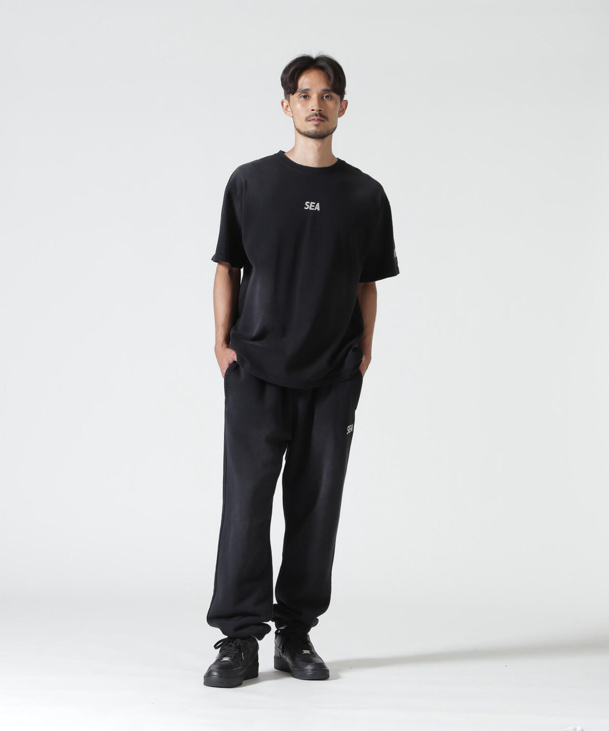 WIND AND SEA(ウィンダンシー)SULFUR DYEING LOGO S/S TEE