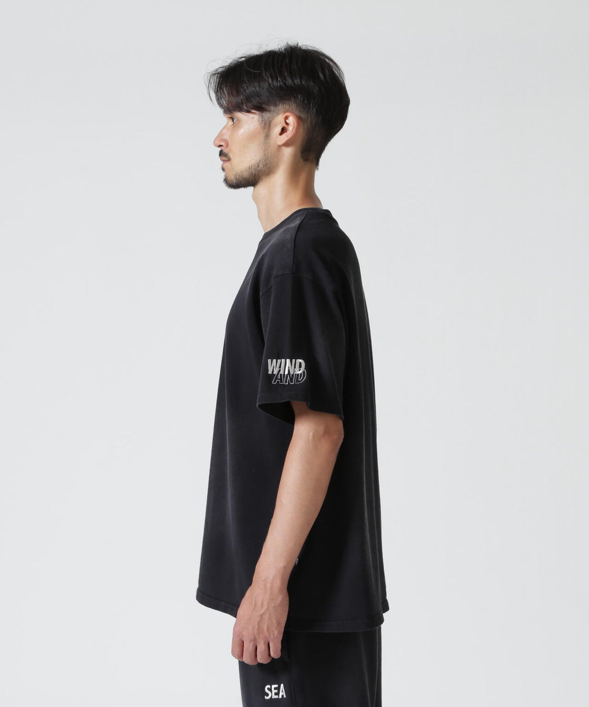 WIND AND SEA(ウィンダンシー)SULFUR DYEING LOGO S/S TEE