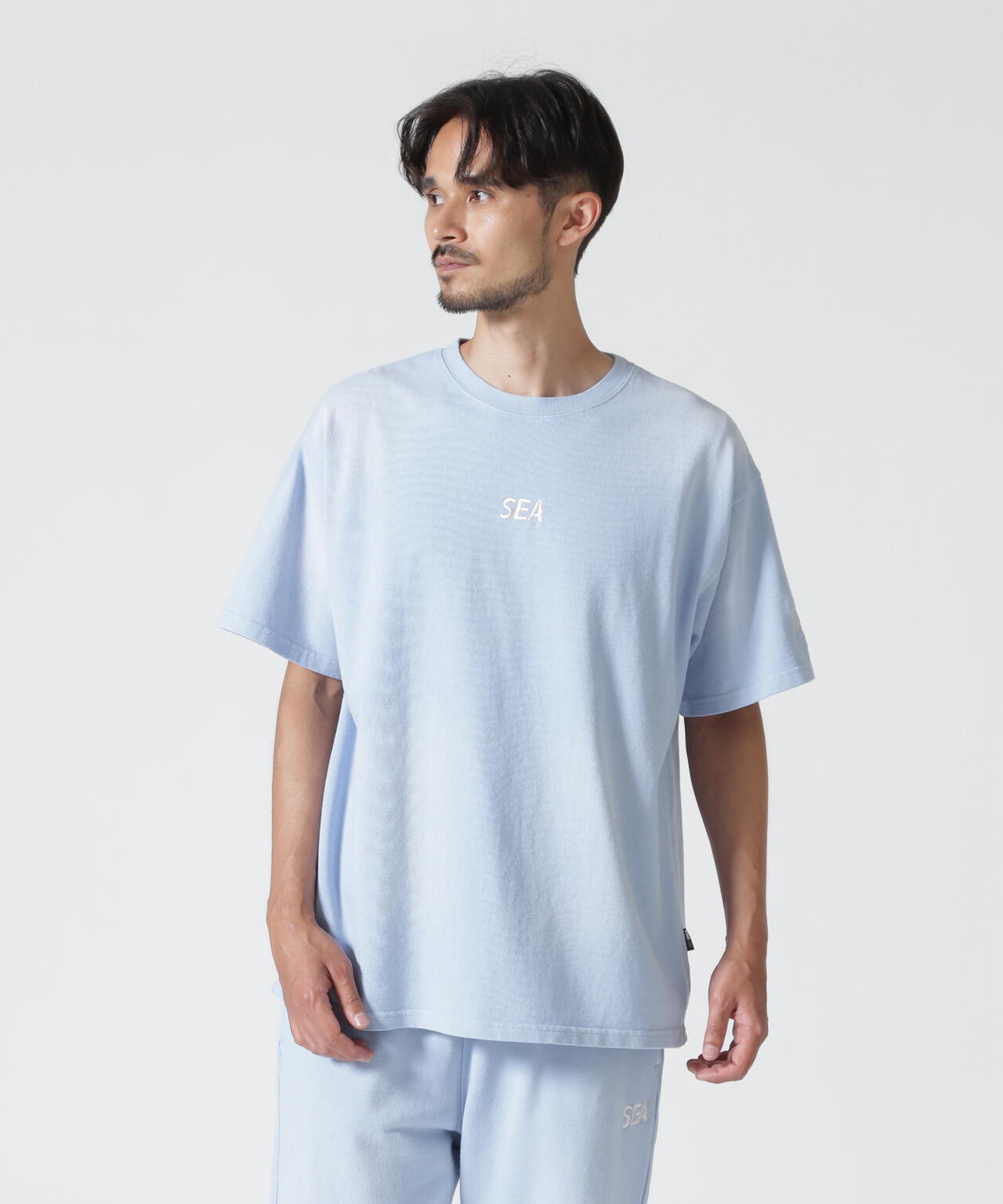 WIND AND SEA(ウィンダンシー)SULFUR DYEING LOGO S/S TEE