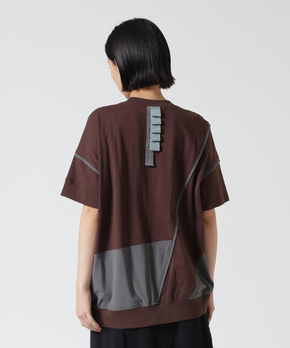 AULA AILA(アウラ アイラ)別注ポケットコンビネーションTシャツ