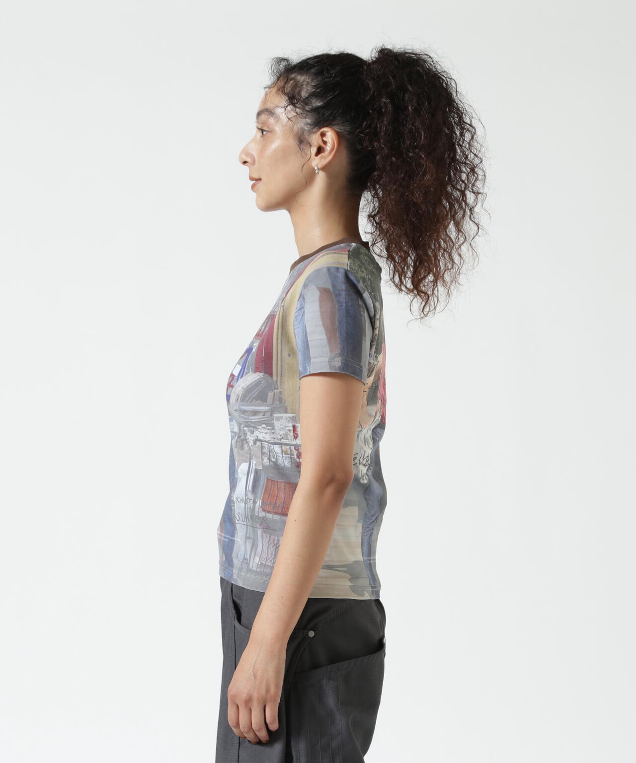 Knuth Marf(クヌースマーフ)oji compact tee/oji