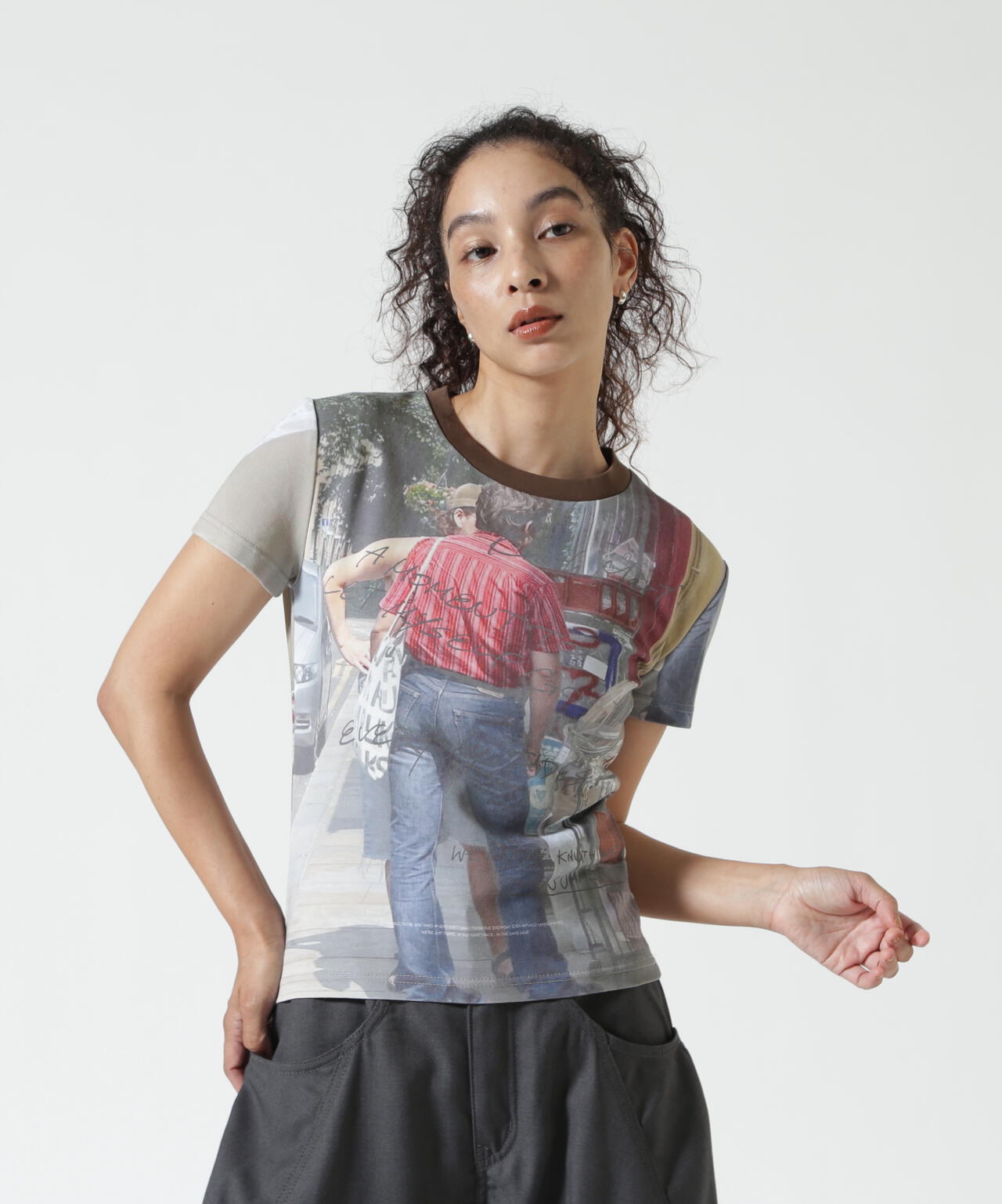 Knuth Marf(クヌースマーフ)oji compact tee/oji