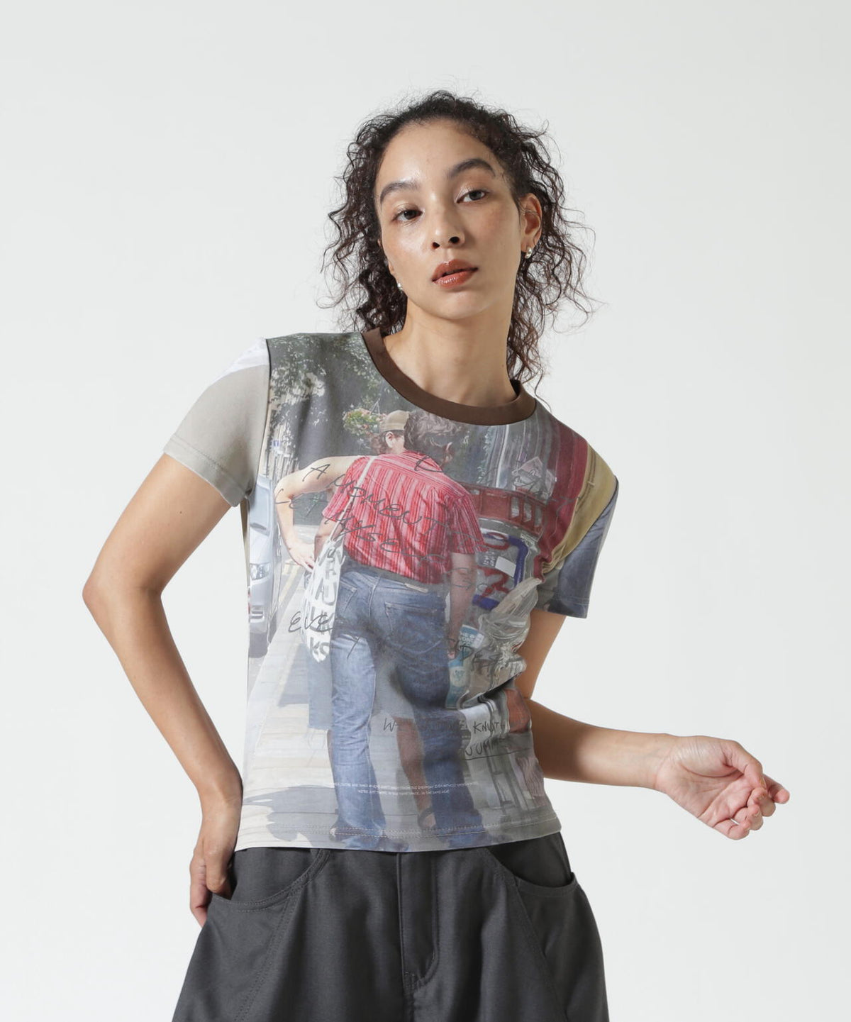 Knuth Marf(クヌースマーフ)oji compact tee/oji