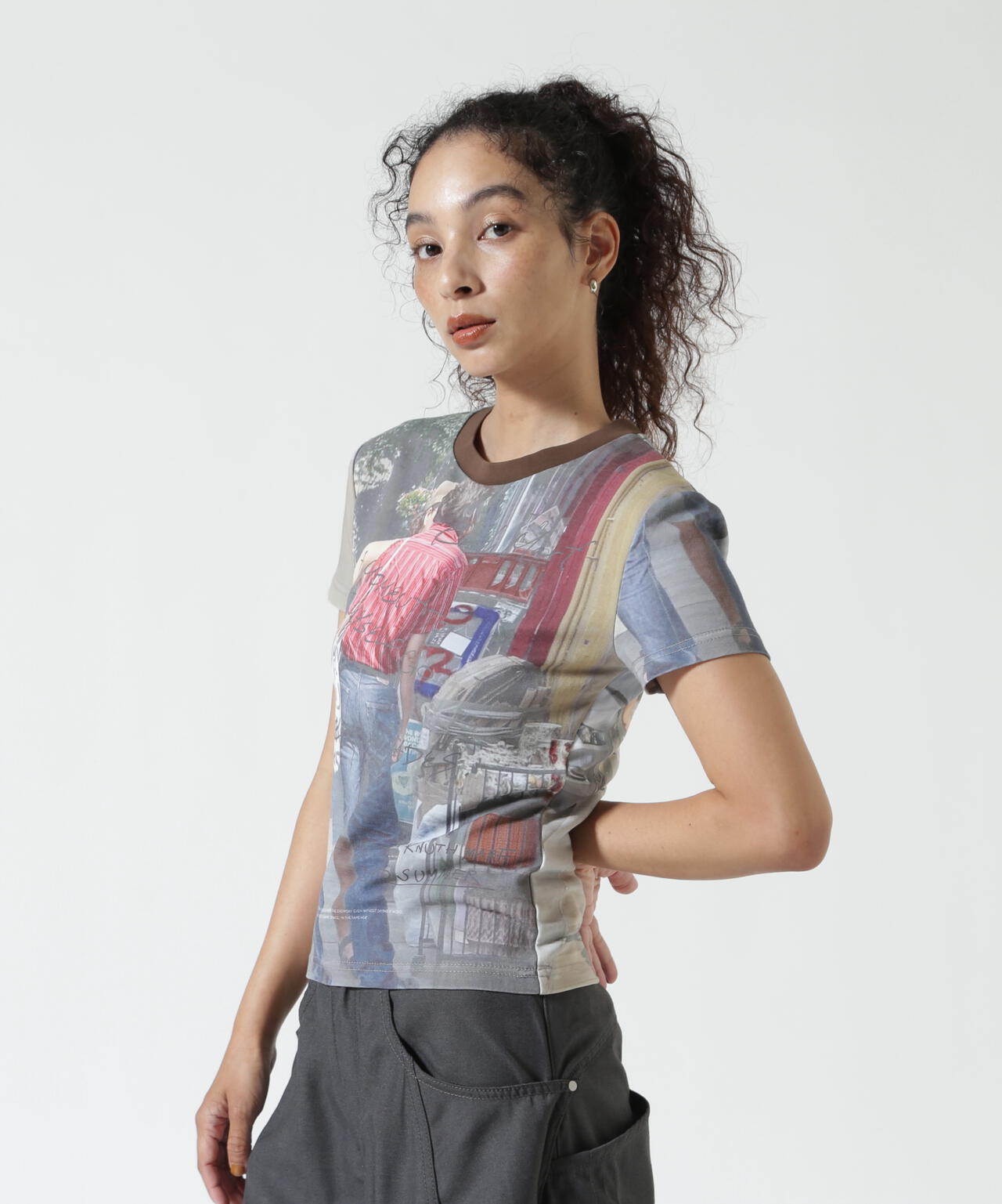 Knuth Marf(クヌースマーフ)oji compact tee/oji