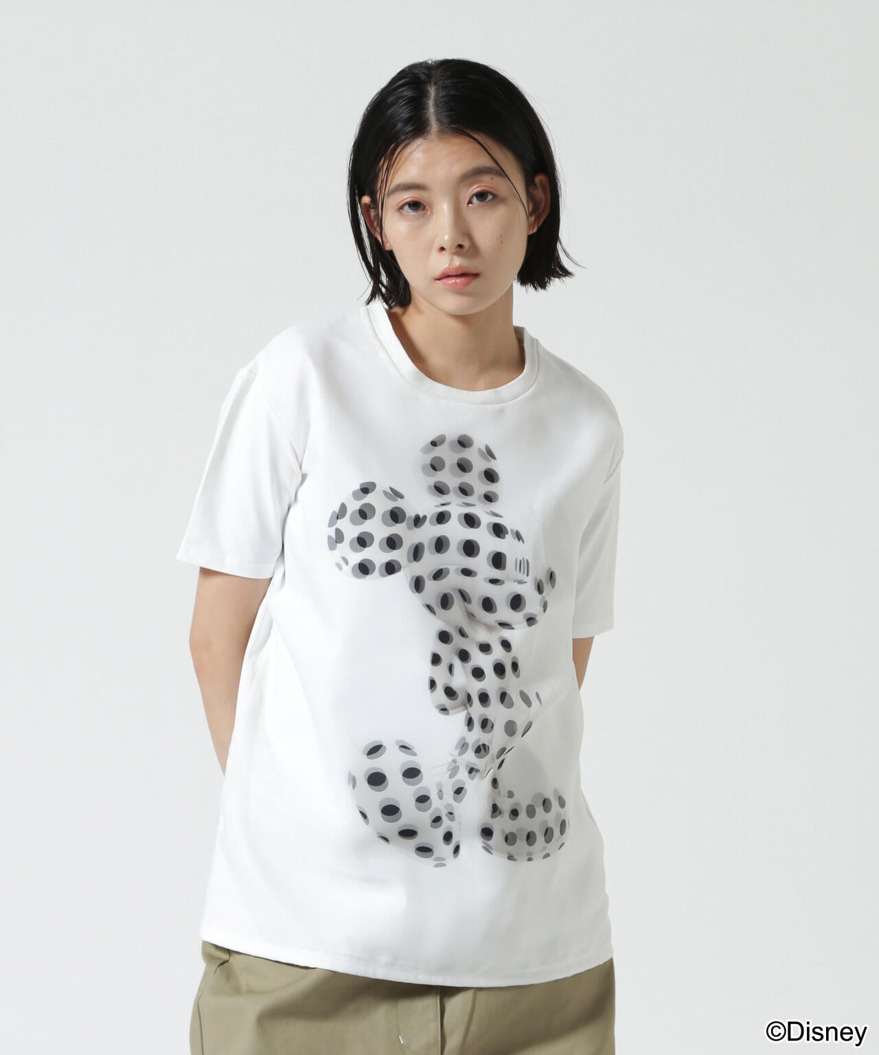 TRIPPY ART(トリッピーアート) DOT MICKEY 3D TEE