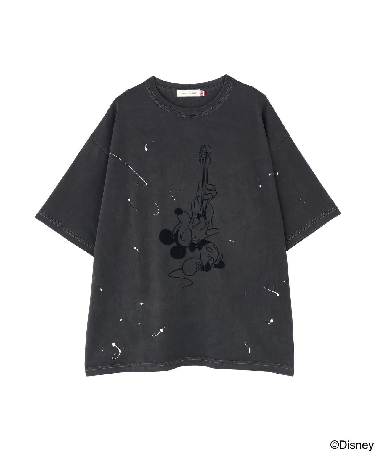 GOOD ROCK SPEED (グッドロックスピード) 別注MickeyペイントTEE/UNISEX