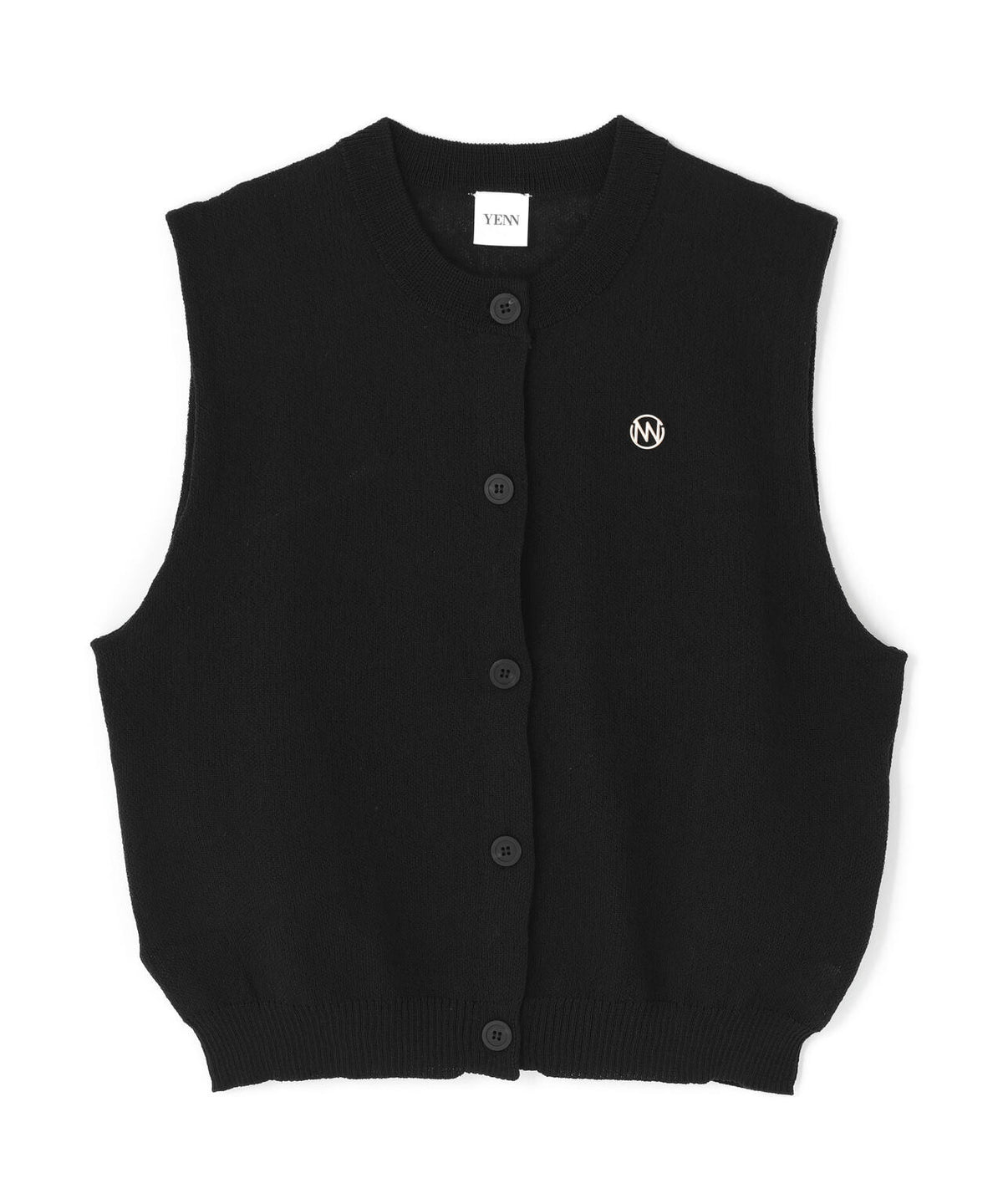 YENN(イエン)linen sheer vest