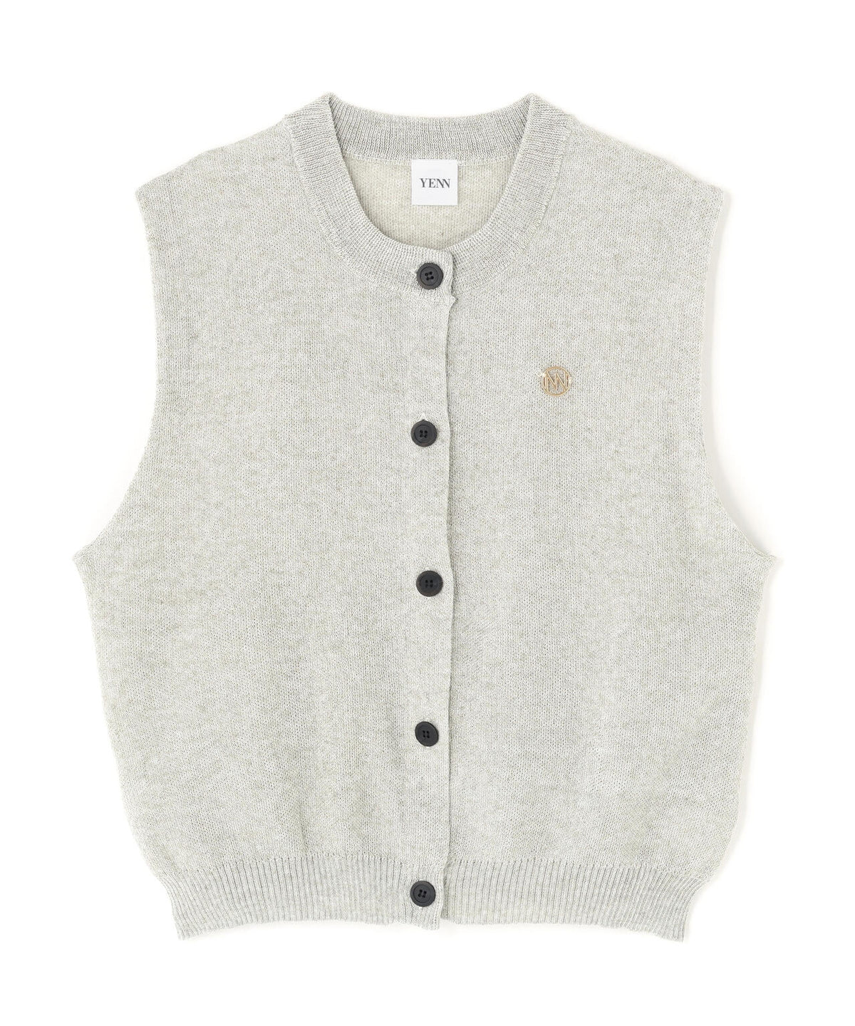 YENN(イエン)linen sheer vest