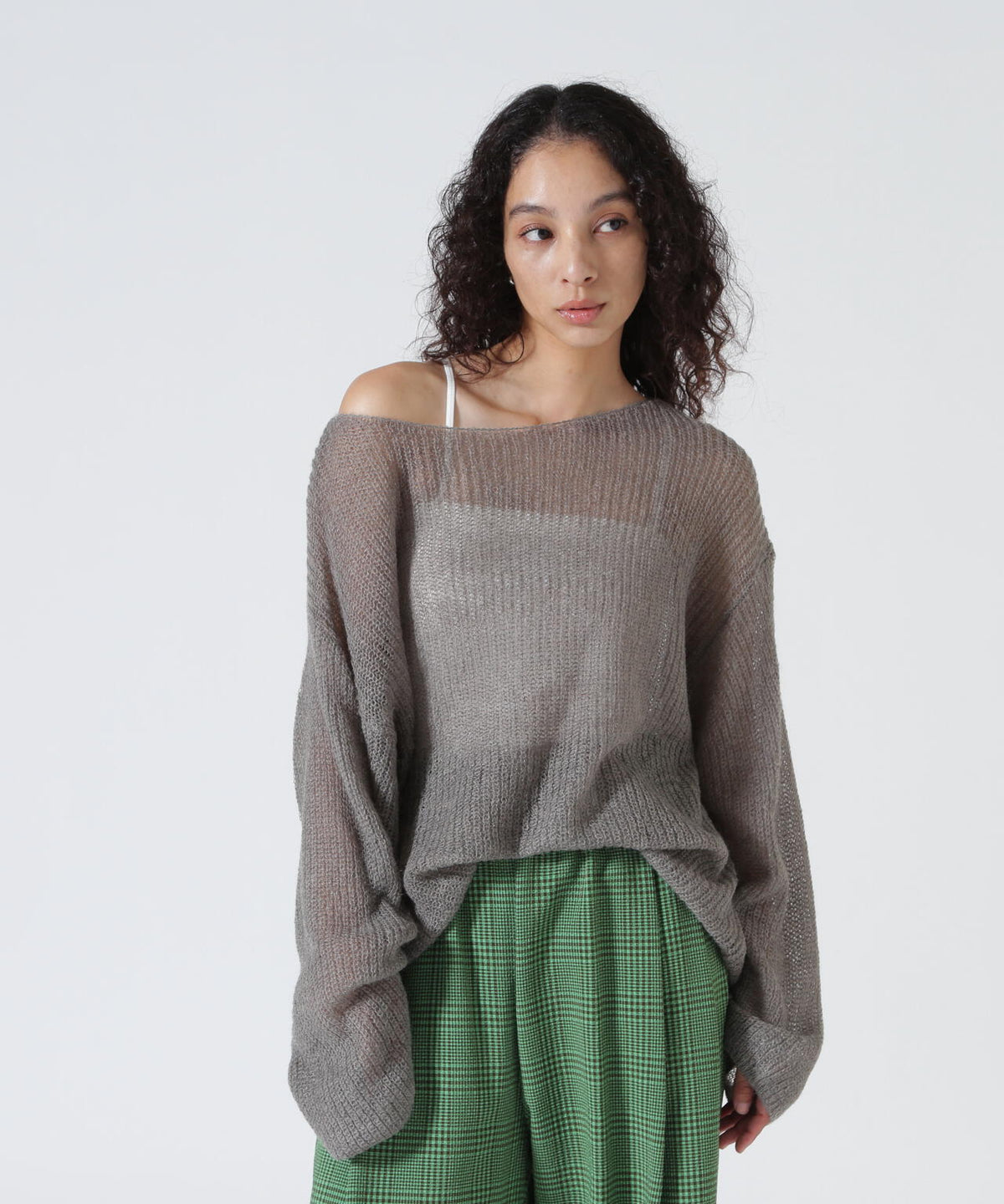 YENN(イエン)SHEER MOHAIR KNIT PO /Y263-91101