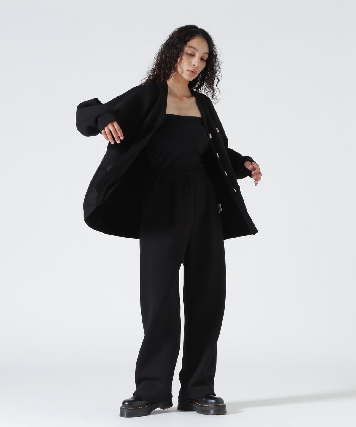 YENN(イエン)SPONDISH VOLUME CARDIGAN